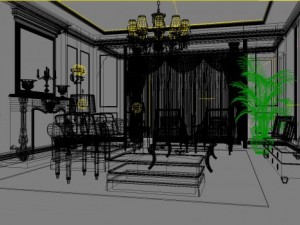3d home 325 3D 模型