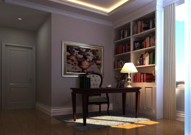 3d home 326 3D Model .c4d .max .obj .3ds .fbx .stl .blend 