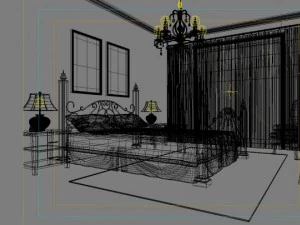 3d home 330 3D Model