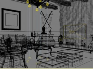 3d home 331 Model 3D