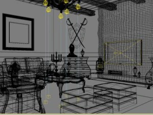 3d home 331 3D Model