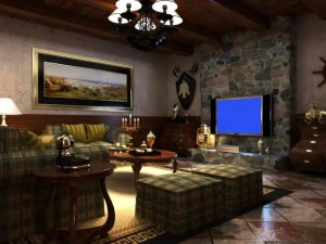 3d 홈 337 3D 모델