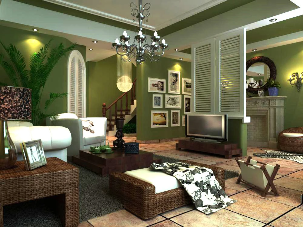 3d home 342 3D Model .c4d .max .obj .3ds .fbx .stl .blend 