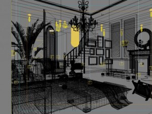 3d home 342 3D मॉडल