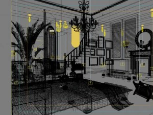 3d home 342 3D Model