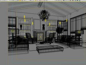 3d home 346 3D Model