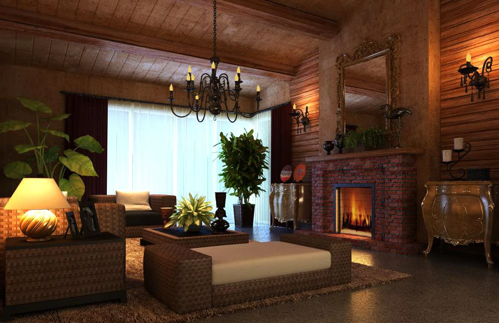 3d home 347 3D Model .c4d .max .obj .3ds .fbx .stl .blend 