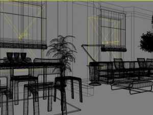 3d home 348 3D Model