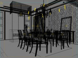3d home 350 3D Model