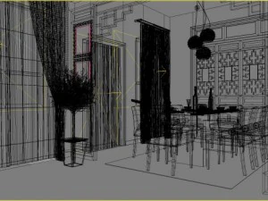 3d home 358 3D Model