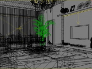 3d home 361 3D Model