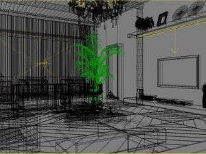 3d home 361 3D Model