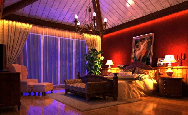 3d home 362 3D Model .c4d .max .obj .3ds .fbx .stl .blend 