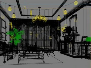 3d home 372 3D Model