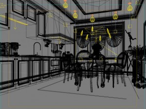 3d home 373 3Dモデル