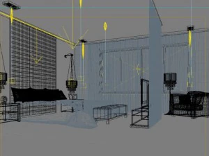 3d home 379 3D Model