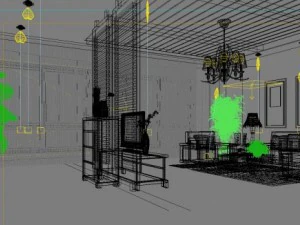 3d home 381 3D Model