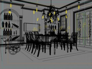 3d home 384 3Dモデル