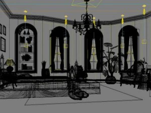 3d home 385 3D Model