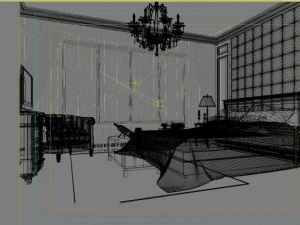 3d home 387 3D Model