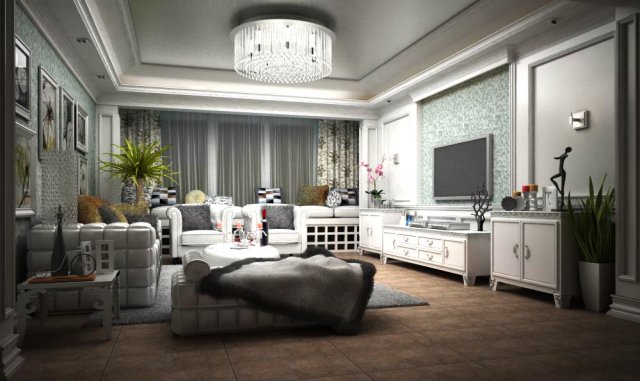 3d home 389 3D मॉडल .c4d .max .obj .3ds .fbx .stl .blend 