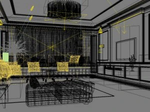 3d home 389 3D Model