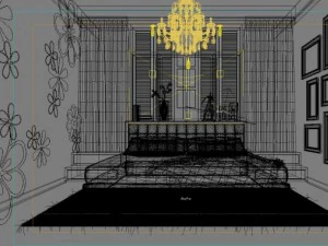 3d home 393 3D Model