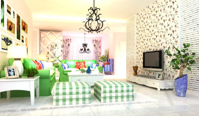 3d home 394 3D 模型 .c4d .max .obj .3ds .fbx .stl .blend 