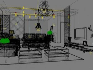 3d home 394 3D Model
