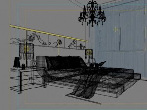3d home 406 Modello 3D