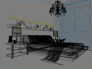 3d home 406 3D Model