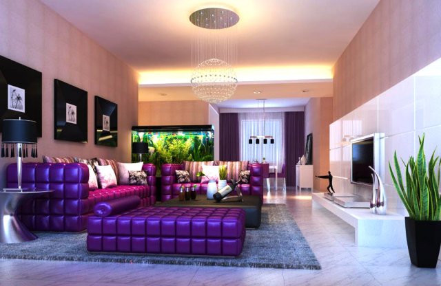 3d home 407 Modèle 3D .c4d .max .obj .3ds .fbx .stl .blend 