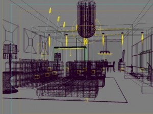 3d home 407 Modèle 3D