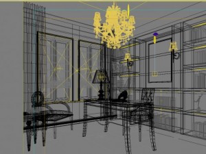 3d home 408 Modello 3D
