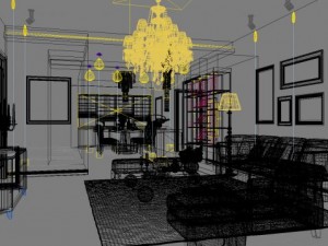 3d home 409 3D Model