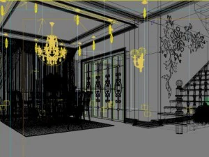 3d home 411 3D Model