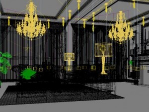 3d home 412 3D Model