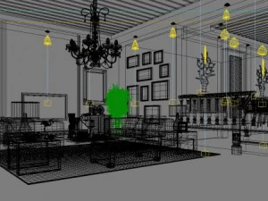 3d home 415 3D Model
