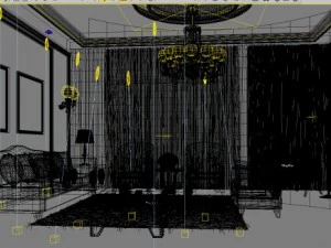 3d home 416 3D Model
