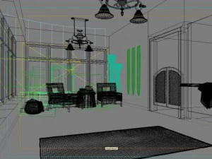 3d home 417 3D Model