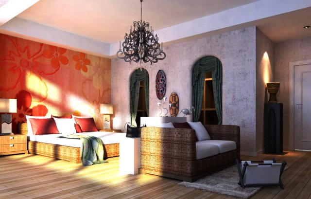 3d home 419 3D Model .c4d .max .obj .3ds .fbx .stl .blend 