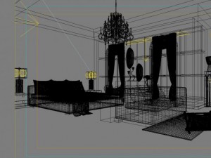 3d home 419 3D Model