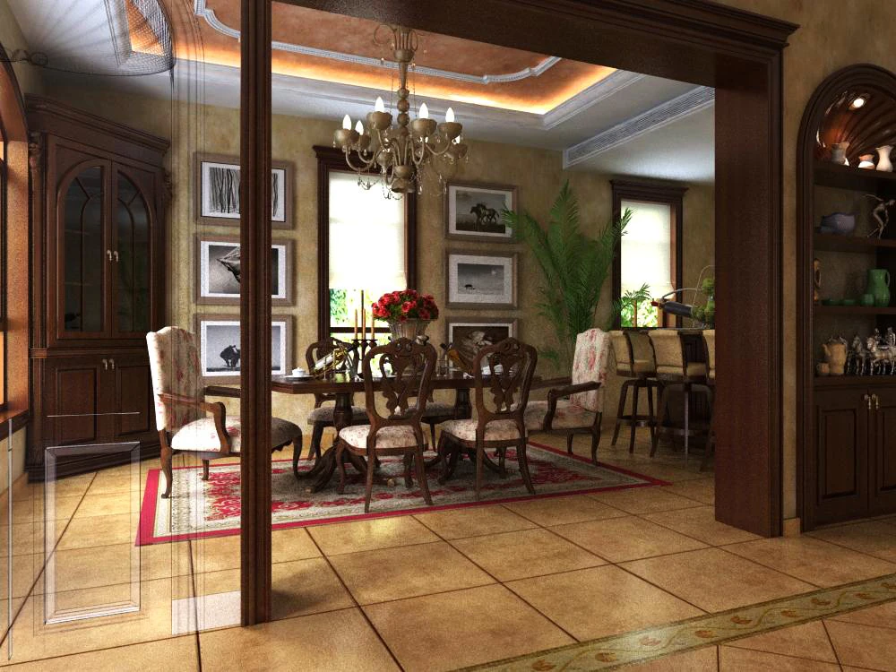 3d home 423 3D Model .c4d .max .obj .3ds .fbx .stl .blend