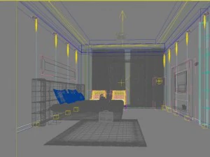 3d home 424 3D Model