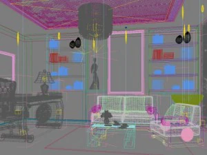 3d home 427 3D Model