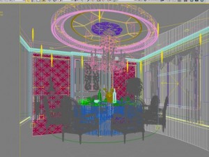 3d home 431 3D Model