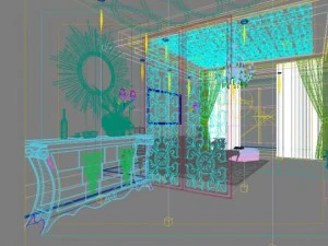 3d home 439 3D Model