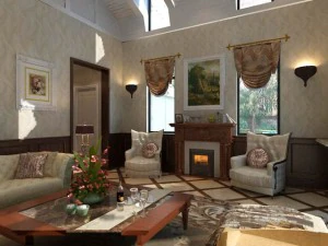 3d home 443 3D Model
