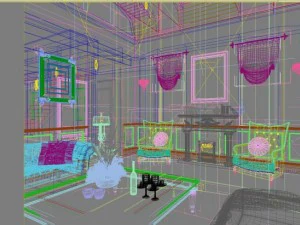 3d home 443 3D Model