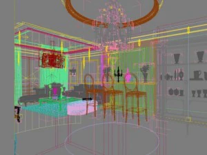 3d home 446 3D Model